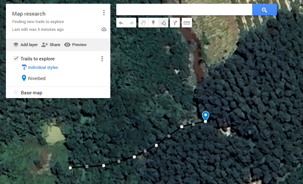 Track on MyMaps