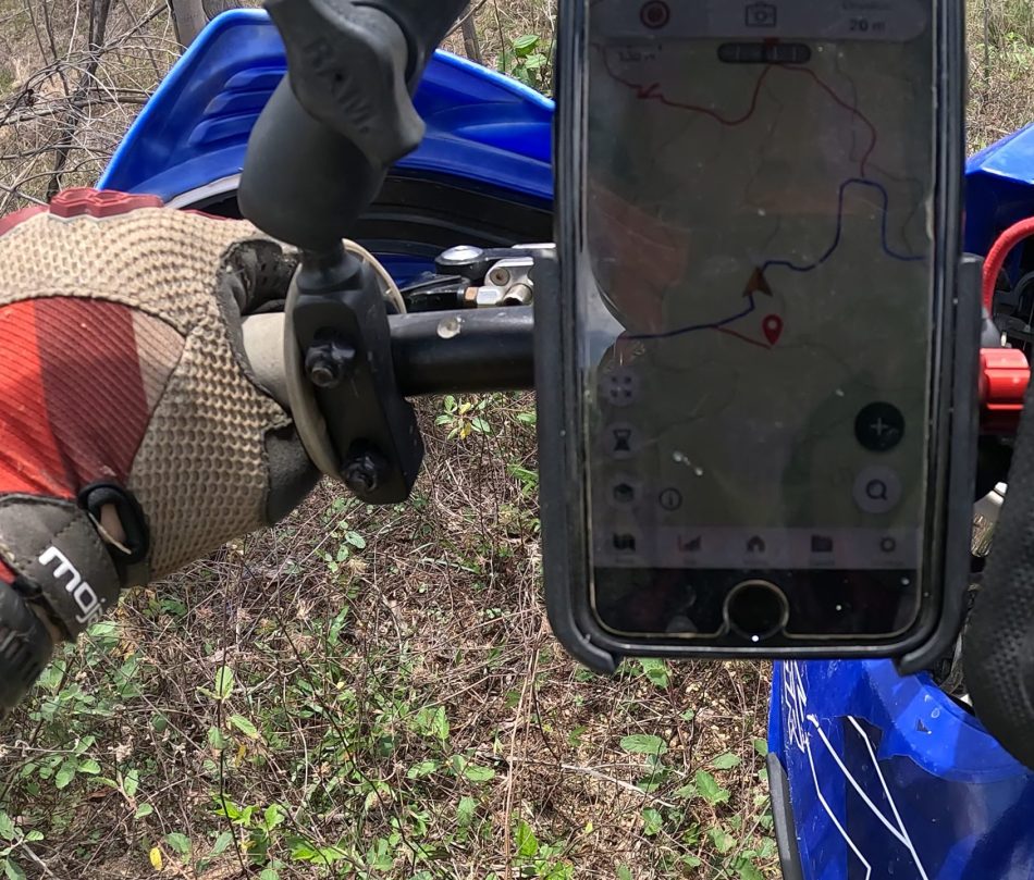 gaia gps navigation on iphone