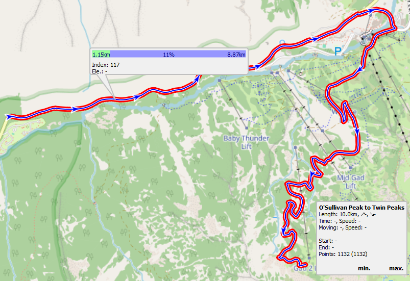 convert google maps direction into gps track and show on computer