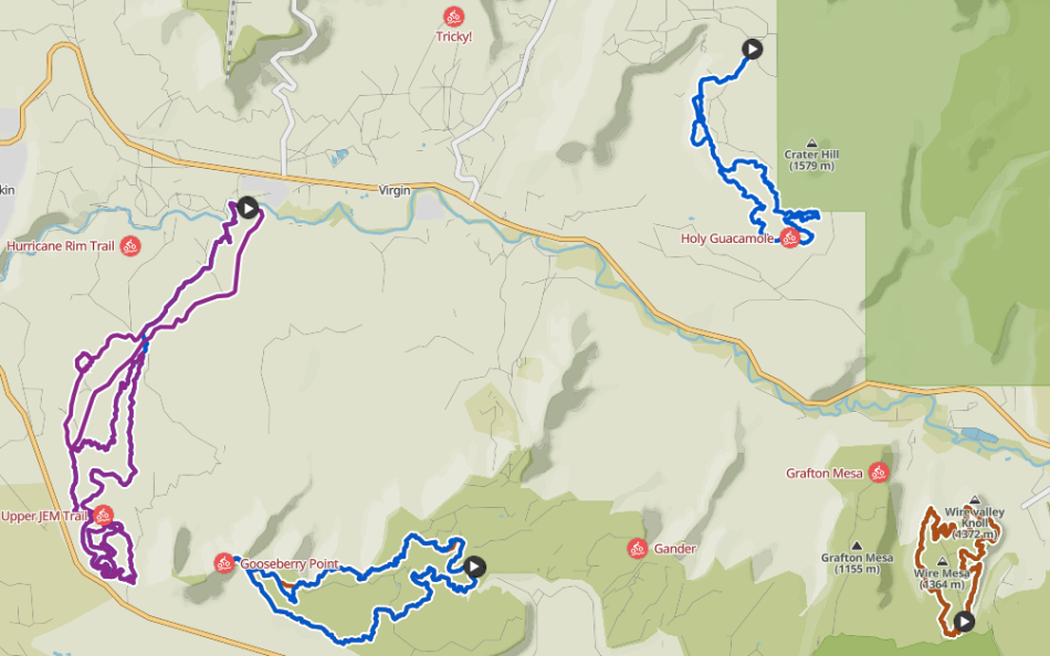 komoot has extensive off-road tracks for hiking, cycling and running
