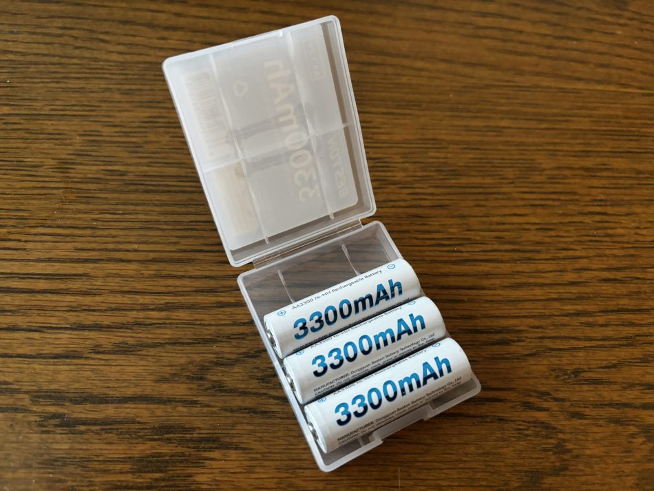rechargable aa batteries